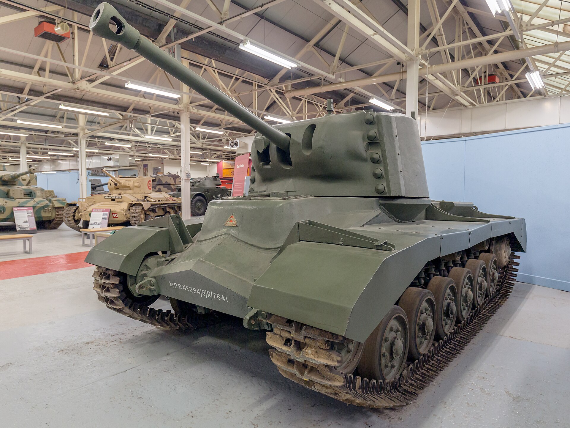 Identifica este carro británico de apoyo a la infantería, considerado por sus problemas de diseño uno de los peores de la guerra.